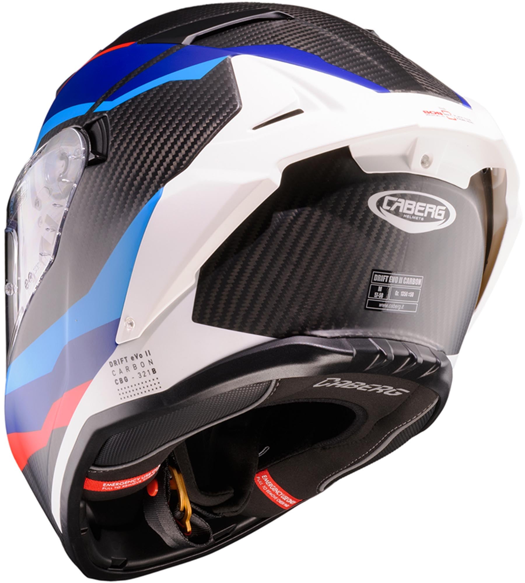 CABERG DRIFT EVO II CARBON MSPORT FULL FACE HELMET
