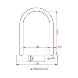 KOVIX KTL16-210 PADLOCK - Helmetking 頭盔王