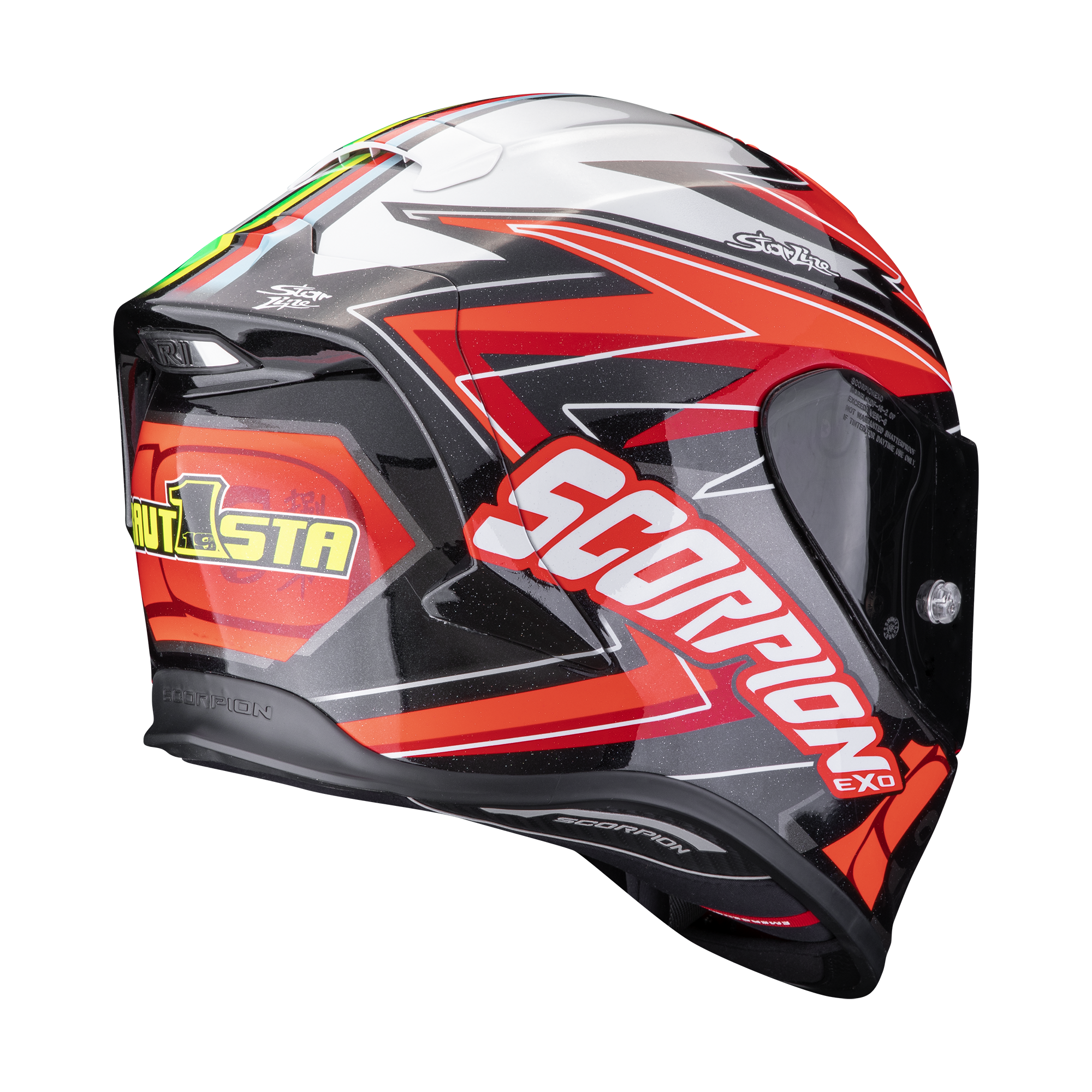 SCORPION EXO-R1 EVO AIR ALVARO REPLICA RED